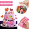 Letter Silicone Mold Alphabet Number Molds Rose Heart Shape Cake Mould for Gummy Baking Candy Making Chocolate Molds Sugar for DIY Crafts Candy Desserts Cupcake Decoration